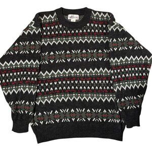 Vintage Knit Fair Isle Sweater